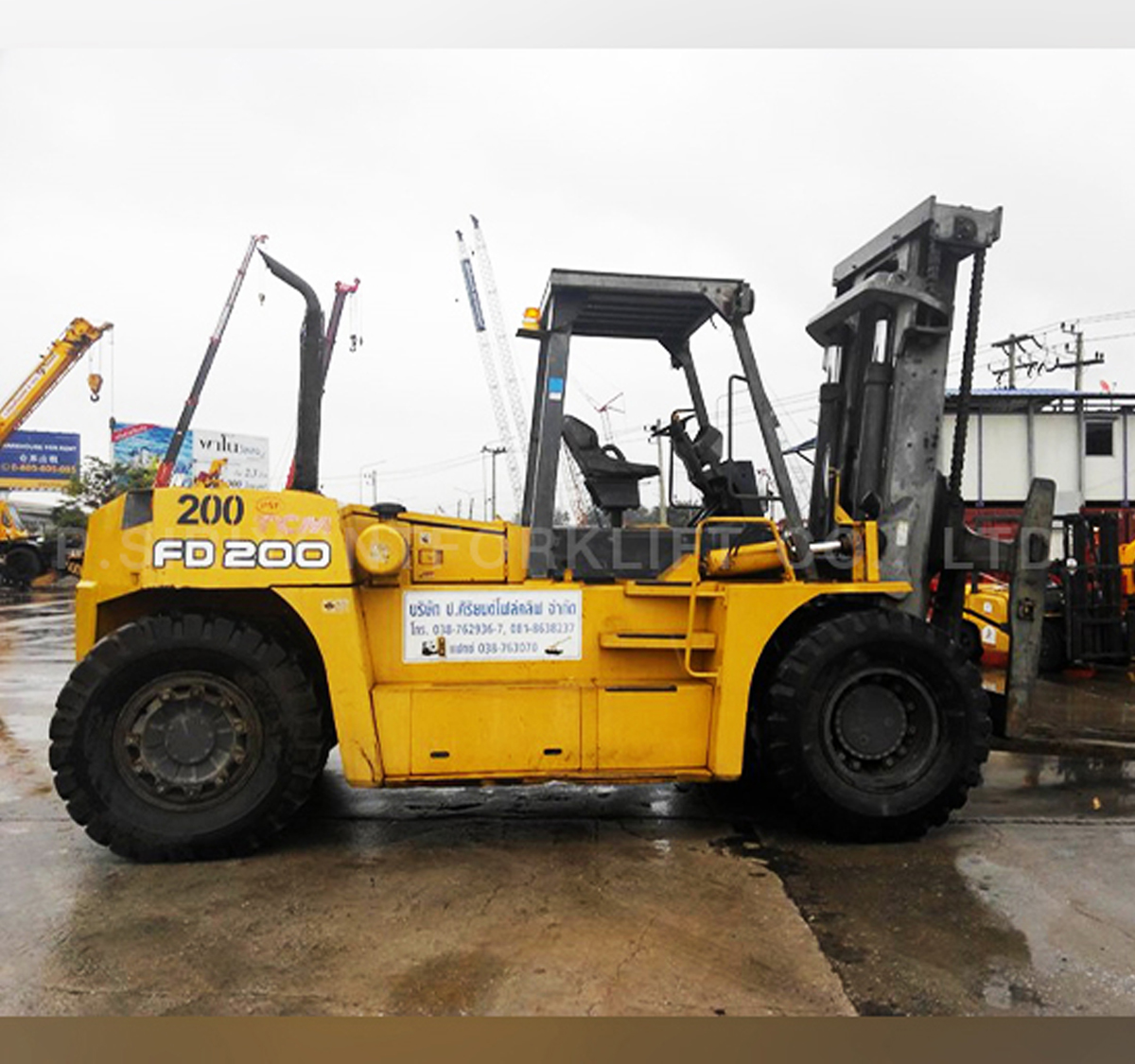 Forklift 20 ton P.SIRIYONTFORKLIFT CO., LTD.